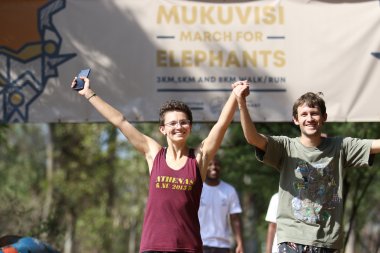 March for the Elephants Mukuvisi Woodlands 2019